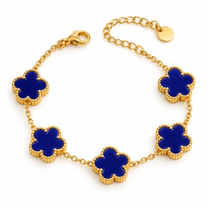Glanzio náramok Blue Blossom 87756